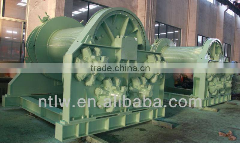 new design 300KN hydraulic winch for sale