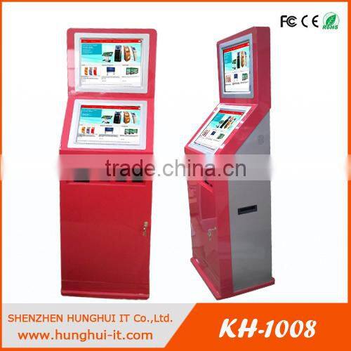 bank card/cash/coin self payment machine kiosk