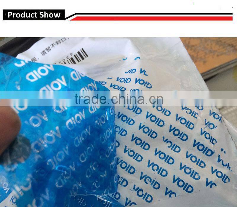 Tamper Evident tape for mailing bag Bag sealing tape