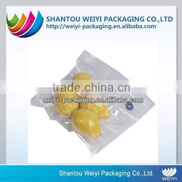 3 sides sealed food vacuum bag