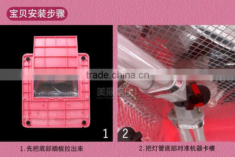 Professional Nail Art Good quality Pink and White 36W UV Lamp