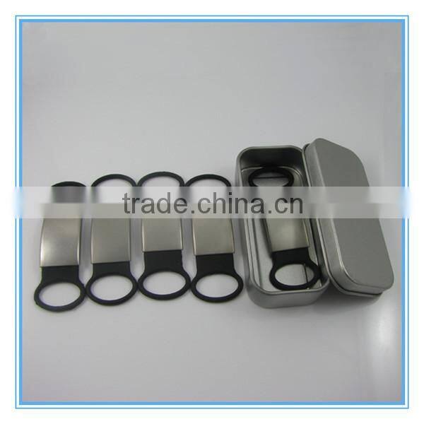 silicone bracelet with QR code dog id tag