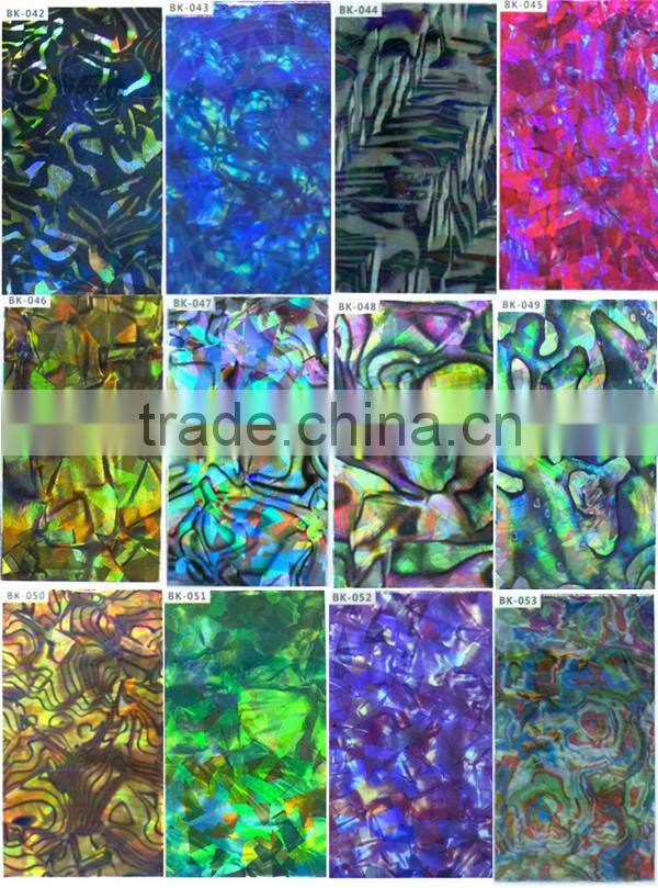 BIN cheap fashion style nail art set many designs shell paper stickers