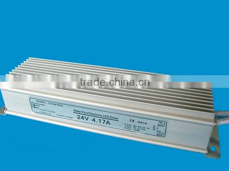 Waterproof 12V LED Driver 100W With SAA Approved