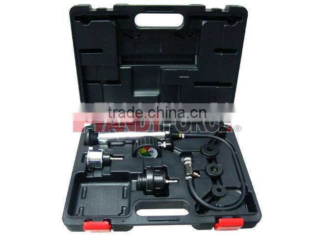 6PCS Universal Radiator Tester Kit, Cooling System Service Tools of Auto Repair Tools