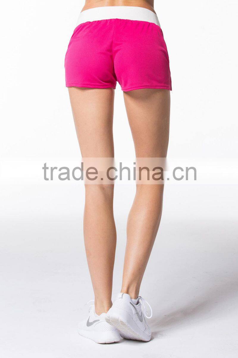 Good quality womens fitness running shorts Woman Fitness clothes Outdoor Quick-drying shorts