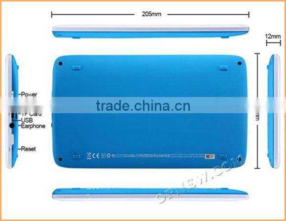 Wholesale 7" kid Tablet PC for Child Childpad Dual Core 1.5Ghz WIFI Android 4.2 7 Colors Cartoon OPNEW