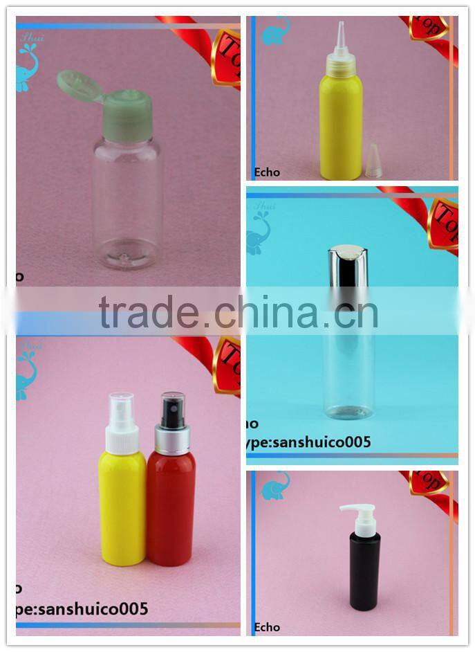 New design plastic empty bottle 30/60/120ml /twist top cap plastic empty bottle 30/60/120ml