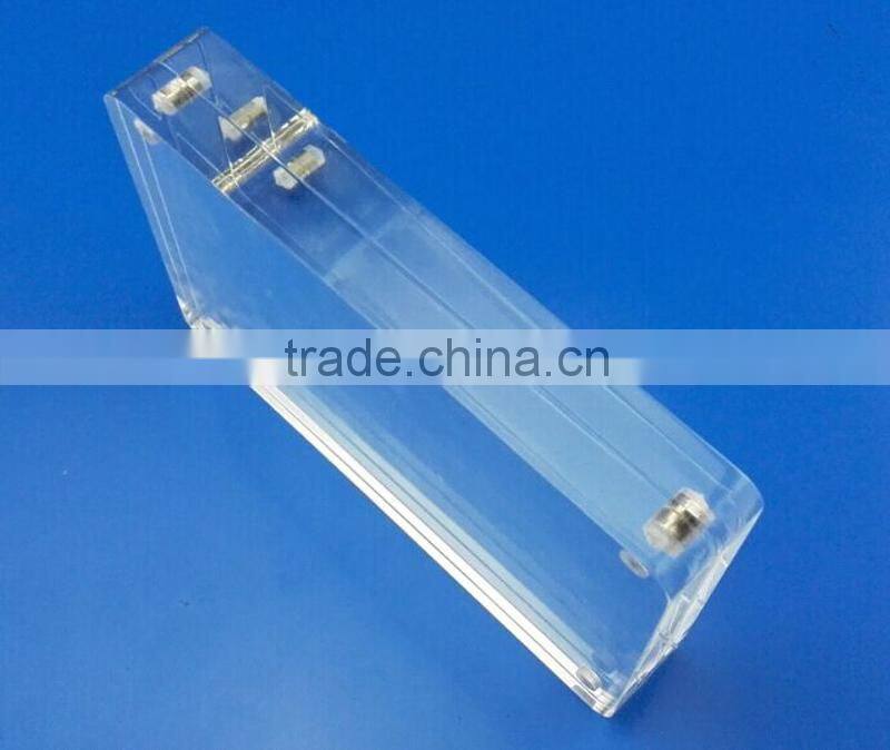 4 sided acrylic magnetic photo frame,ISO Factory Product