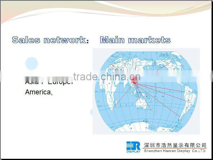 lcd display panel 128x64 dot matrix FSTN small lcd display