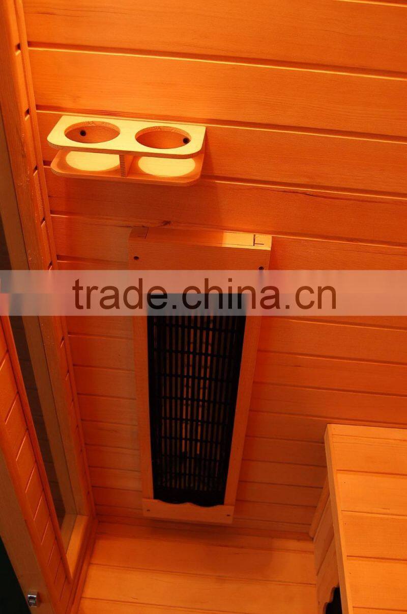 three person hemlock infrared ceramic heater sauna room indoor sauna room KD-5003SC