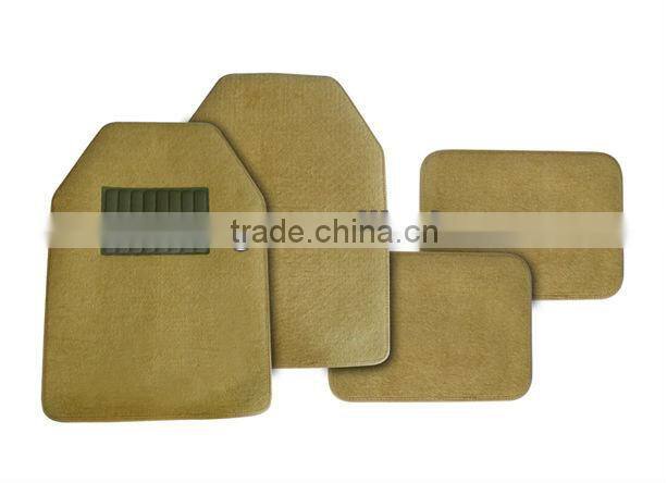4/5pcs 250g fabric universal carpet car mat 8001,car floor mat .