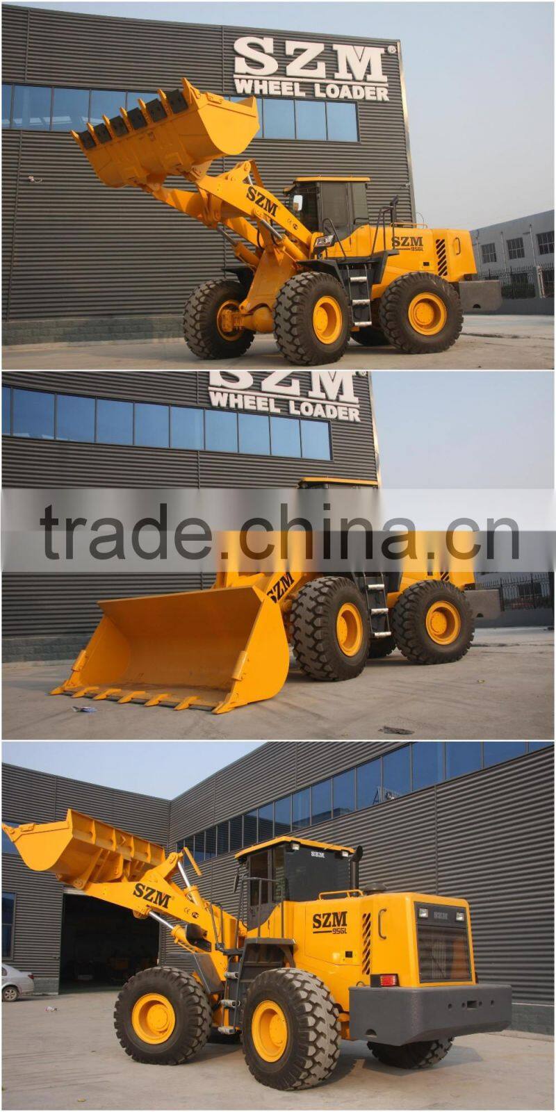 5Ton 4 Wheel drive hydraulic front end wheel loader