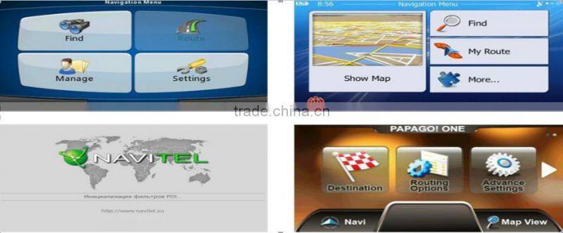 Windows ce car gps multimedia navigator sat nav free world maps available marine gps navigator