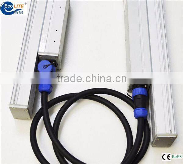 2016 outdoor lighting Meanwell drive tempered glass RGBW LED wall washer light