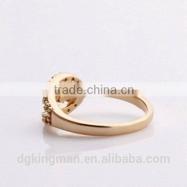 Kingman fashionable new design fashion metal crown rings