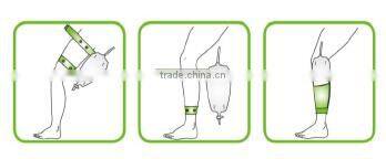 Spandex material and customized logo Leg bag holders