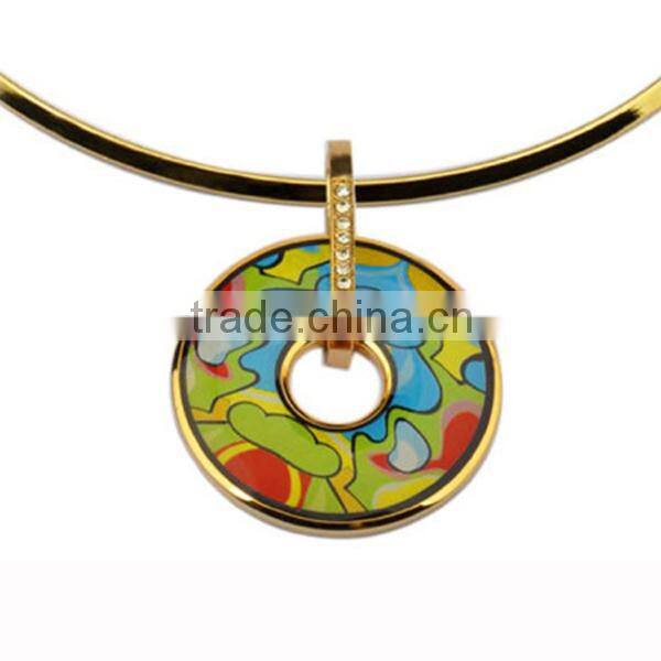 Hot selling highpolished jewelry stainless steel flower charm cheap necklace chains for women in cheap price LN3262