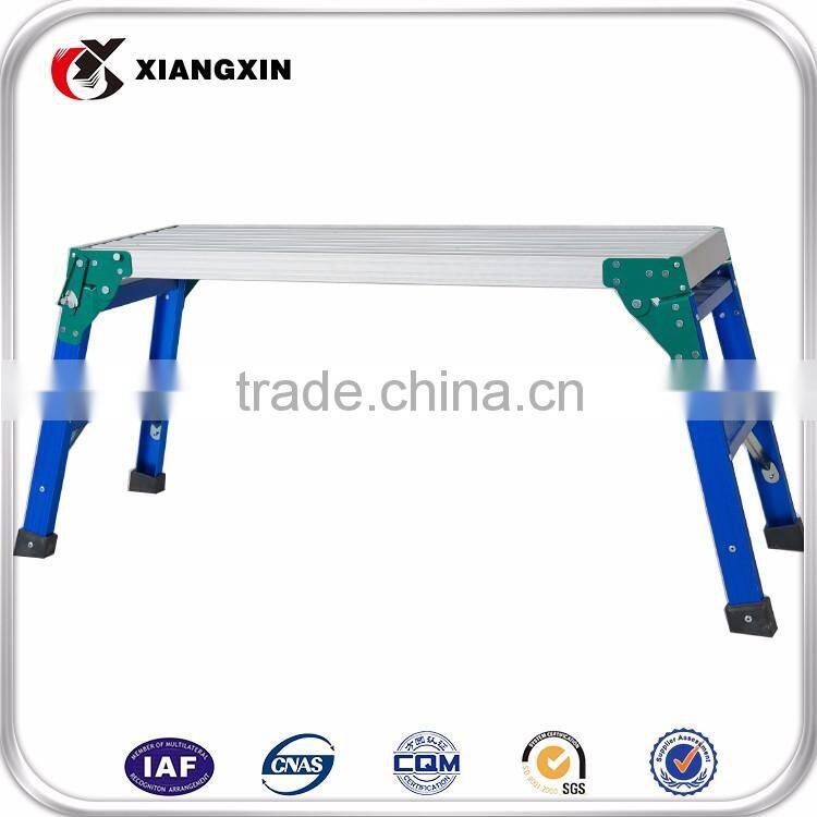 factory price portable warehouse ladder aluminum work platform