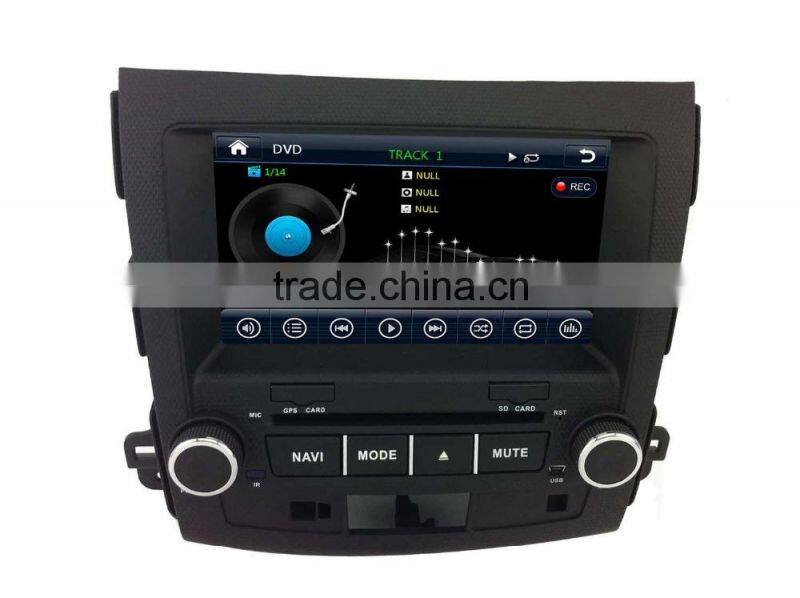 car dvd gps studio For MITSUBISHI OUTLANDER car gps with auto radio Bluetooth SD USB Radio wifi 3G