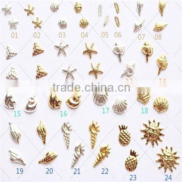 2016 New Style 3D Nail Art Rhinestone Decorations Beauty Colorful Designs Alloy Nail Art For Glitter Manicure Tools
