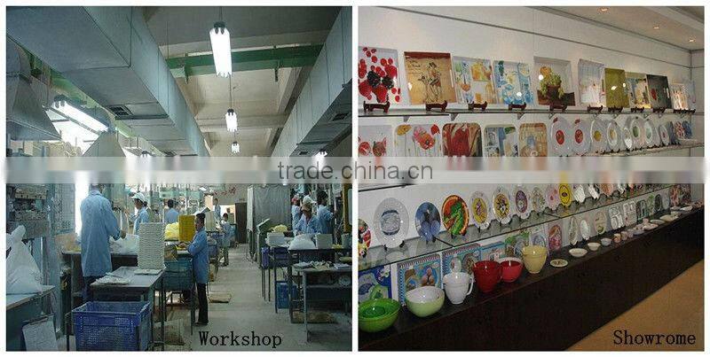 High quality melamine rectangular simple desert dishes