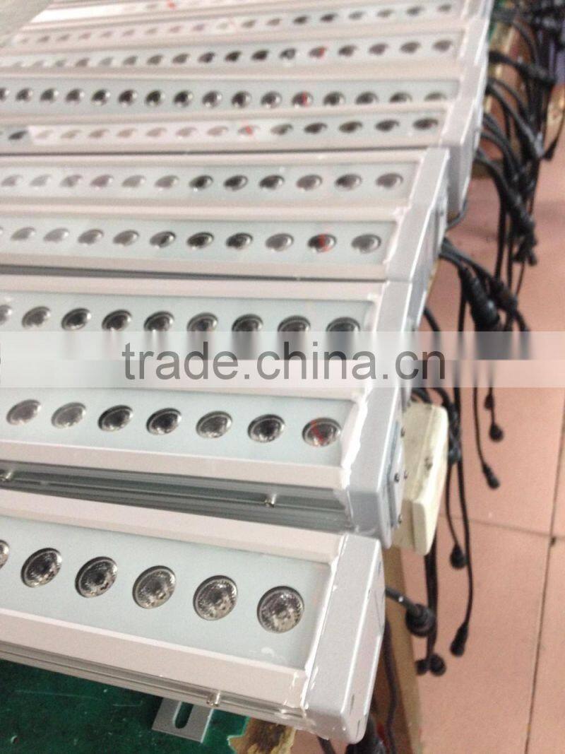 outdoor led lights 24pcs dmx rgb full color changeable wall washer