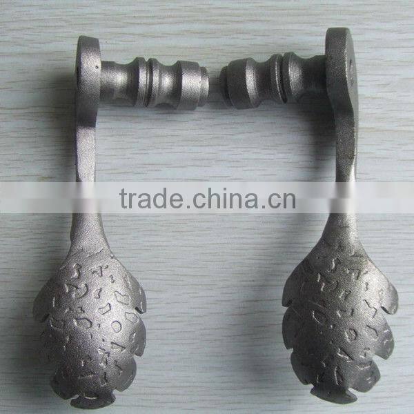 wrought iron door handle iron gate handle