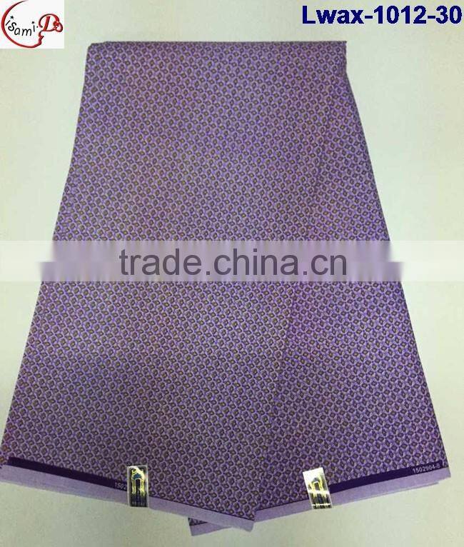 Lwax-1012-29 hot sells African Nigeria style flower pattern wholesale african wax fabric