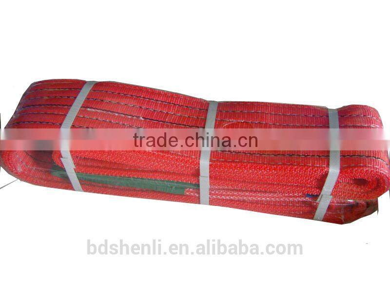 JB-A polyester webbing sling, safety factor 6:1