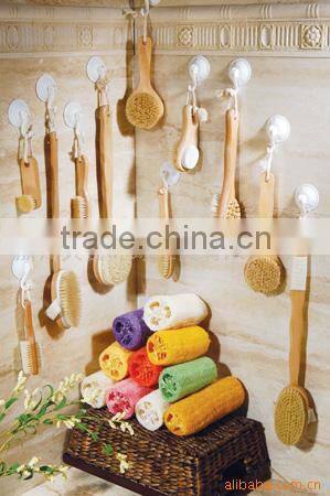 Chinese Natural small brush Wooden hair brush Brush Healthy Massage Hairbrush Freeship