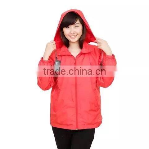 Lady Waterproof jacket with hoodie