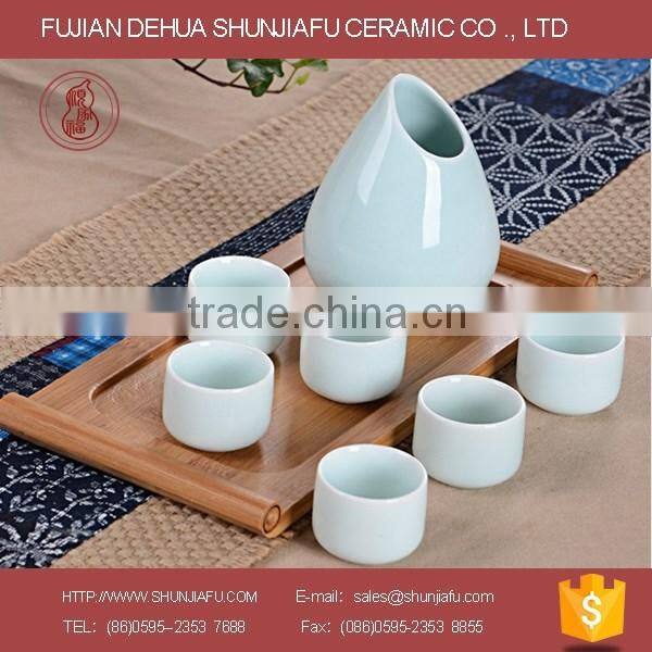 Solid Color Ceramic Wine Set