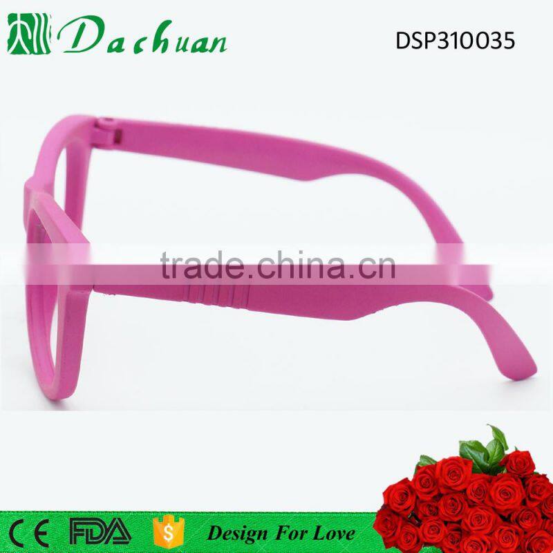Good sale high quality cute rubber soft touch baby sunglasses EN71 UV400