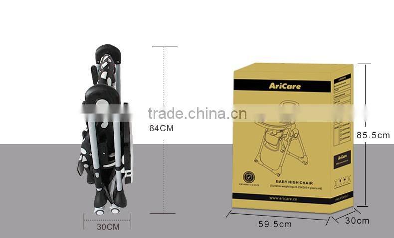 Hot Selling Foldable Baby Dinning High Chair with EN14988