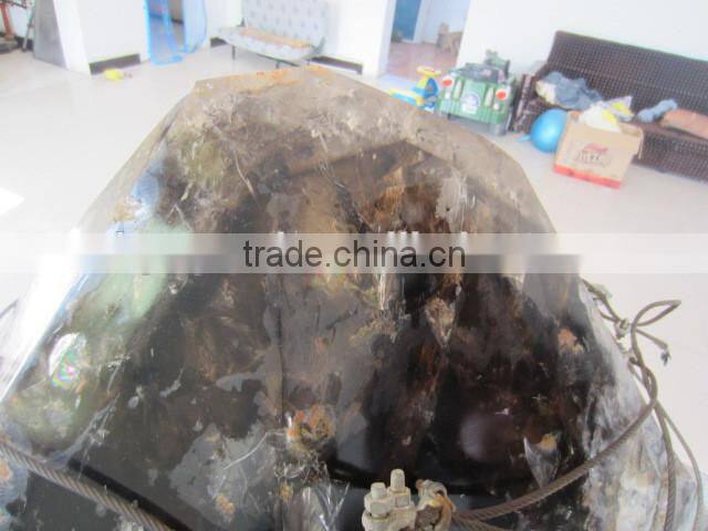 rock black crystal quartz stone
