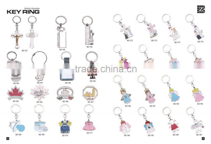 Beautiful little pom pom key chain/Blue rabbit fur keyring