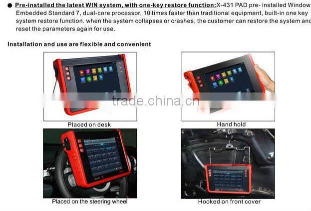 2013 newest Original Launch X431 pad, auto pad