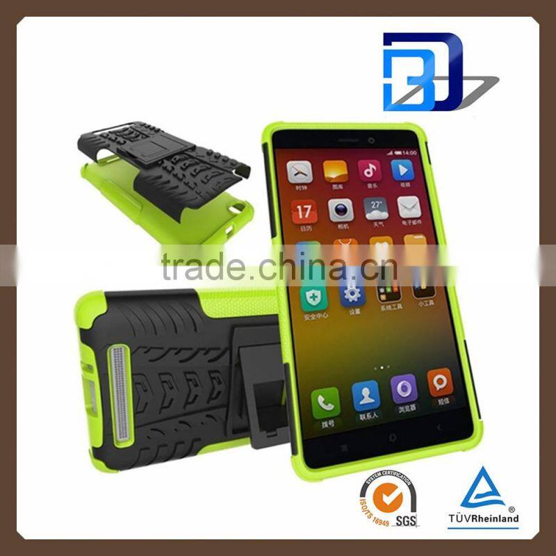 Cell phone accessory PC+TPU Hybrid Armor Case with Slim Stand phone case for Xiaomi Redmi 3 china wholesale