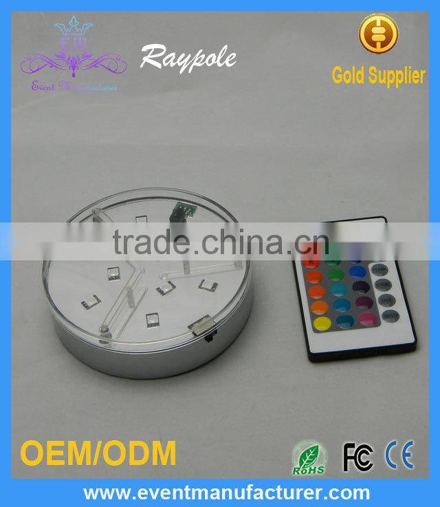 Decorative Lighting LED Light Base For Wedding Table Centerpieces