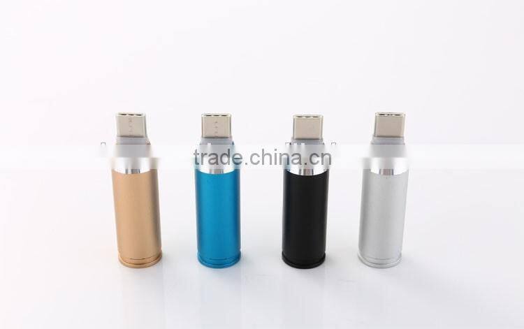 Hot plug micro usb to type-c usb3.1 gender usb type-c connector