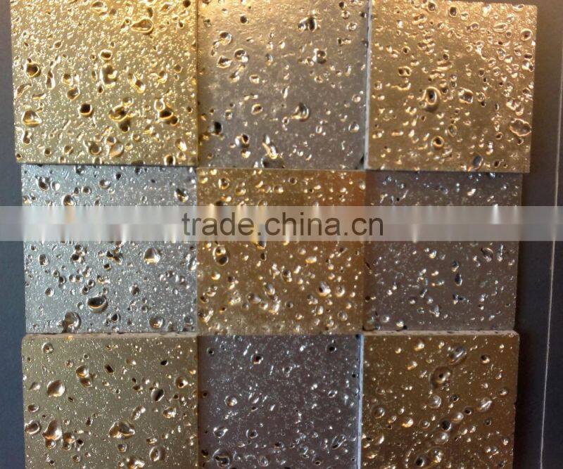 Wholesale paint spraying volcanic rock stone tile