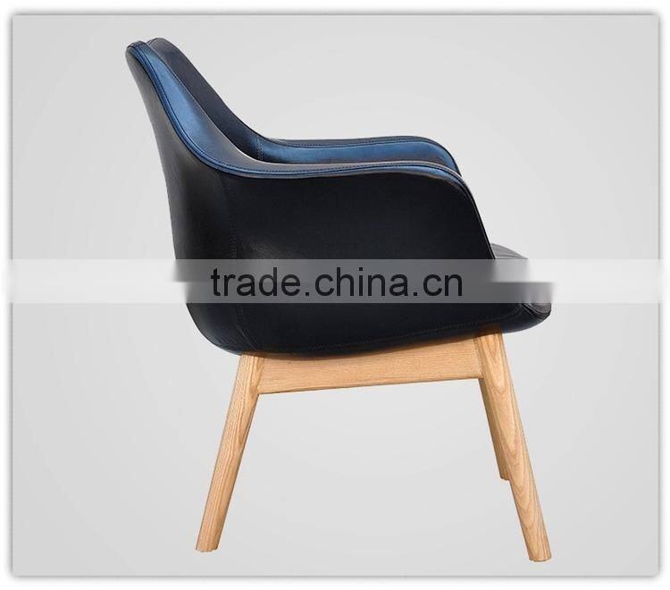 black leather wooden dining room chairs