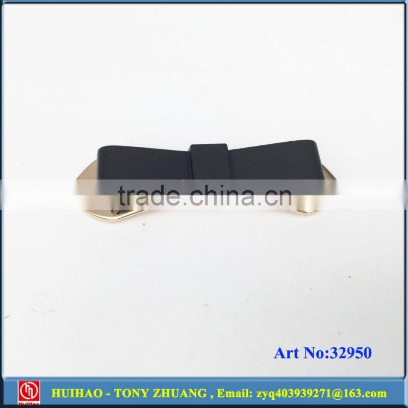 gold metal shoelace charm buckle shoe accessories