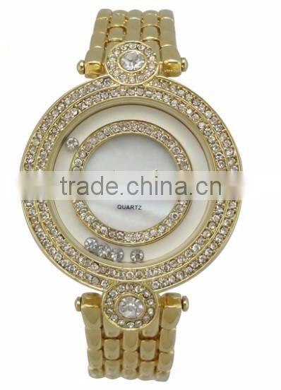 hot sale cool alloy bracelet diamond watches