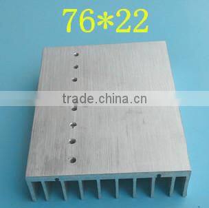 Aluminium LED strip heat sink