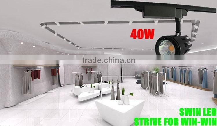 40W rail led track lights, LED commercial lighting