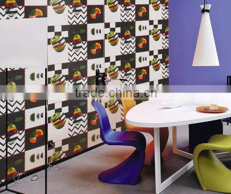 3d wallpaper for home decoration/modern style fireproof wallpaper/cheap modern wallpaper