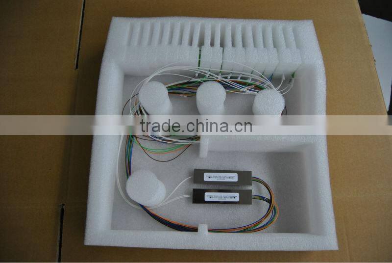 GPON System 1x2 Mini Fiber Optical PLC Splitter