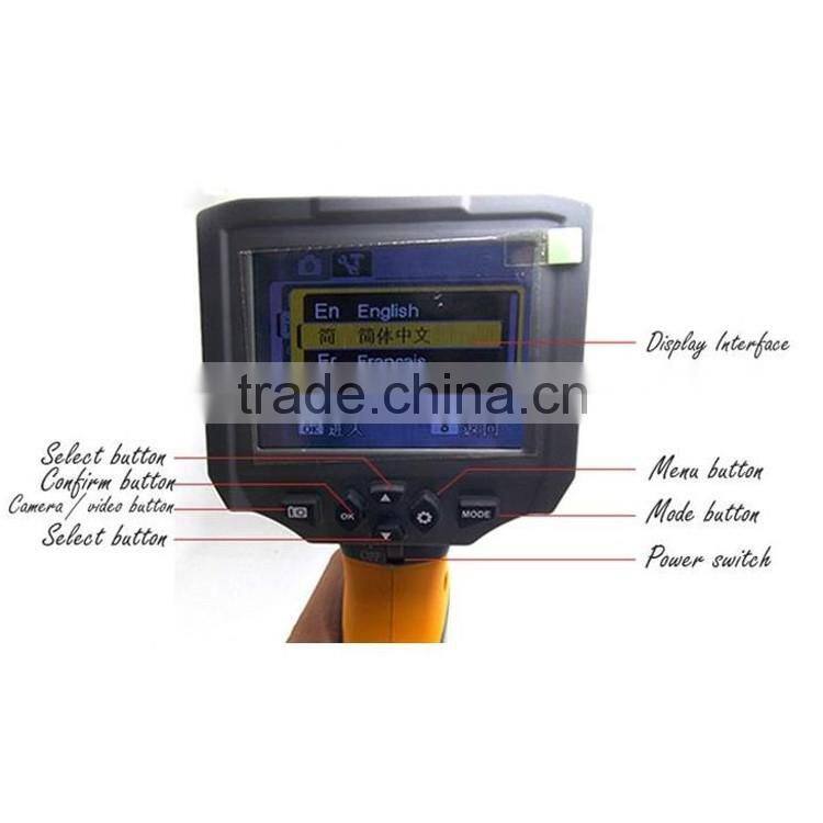 HT-660 3.5 LCD Screen 8.5mm diameter Digital Borescope Endoscope